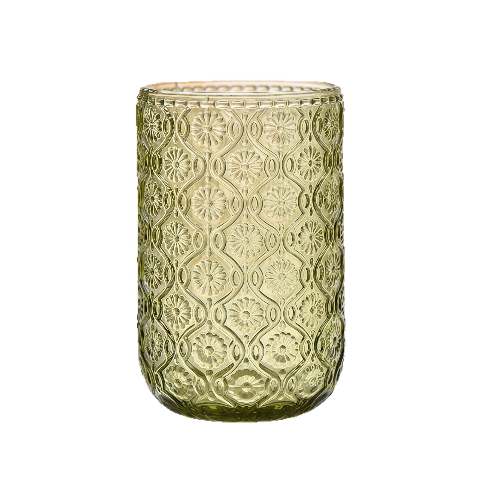 Venta al por mayor de fábrica para exportación: Vaso de enjuague bucal para hotel, vaso para zumo con relieve, vaso de vidrio engrosado para leche, vaso para agua, regalo empresarial