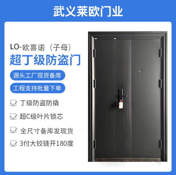 Anti-theft door entry door non-standard door sub-door home door zinc alloy door
