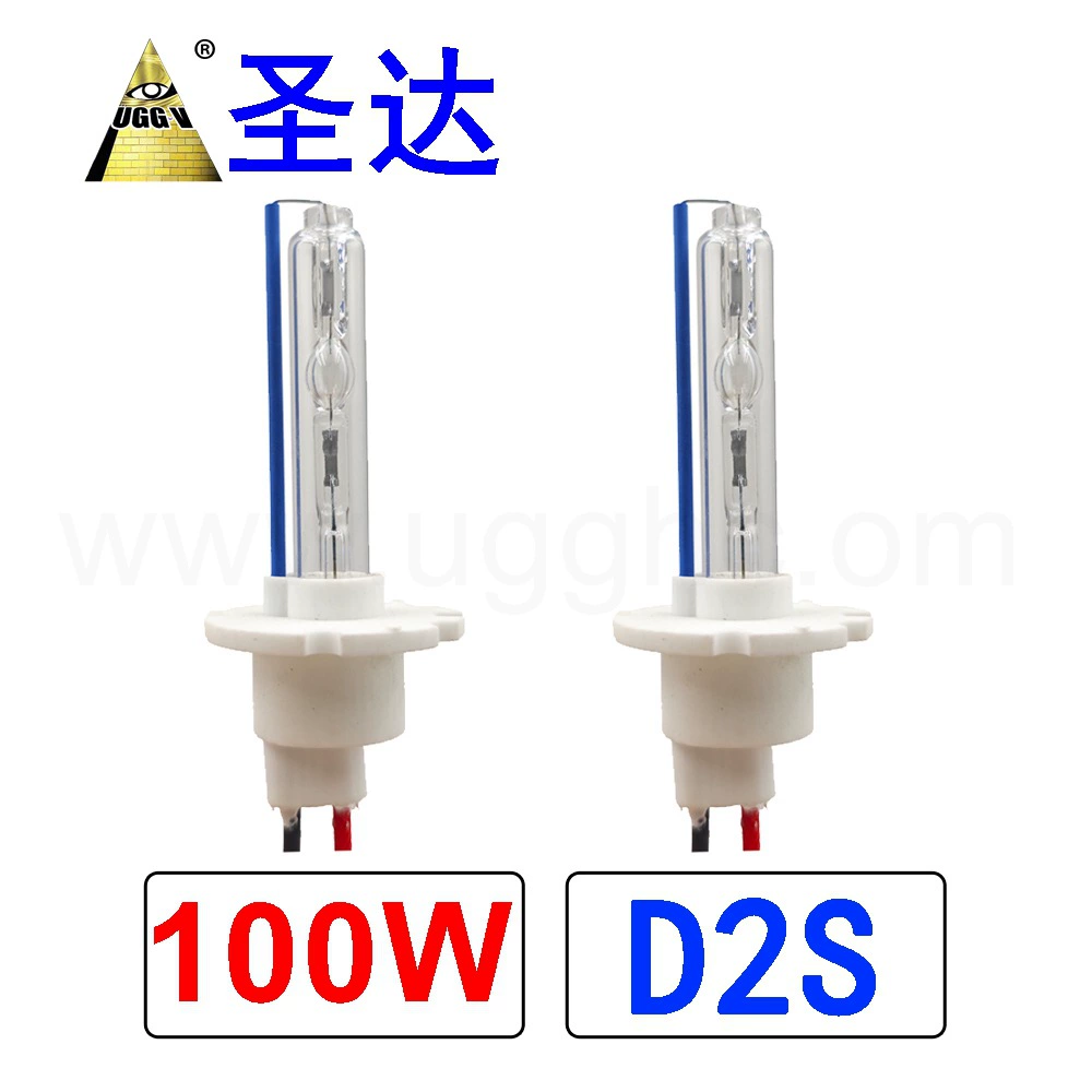 Трансграничная 100WHID ксеноновая лампа высокой мощности D2S D2C H1H7 H11 9005 9006 HID 75W