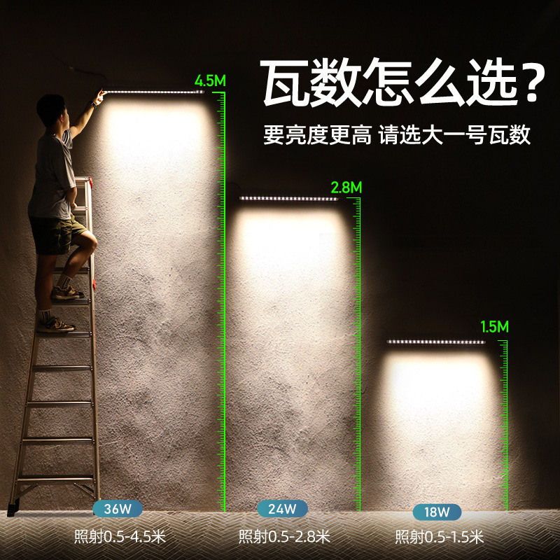 LED Project Outdoor Engineering Lighting Waterproof Wall Lamp for Villa Bridges Double Row Railings RGB Outdoor Lighting