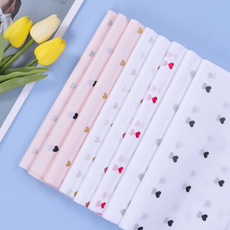 Korean Heart Printting Wrapping Sydney Paper display picture 12