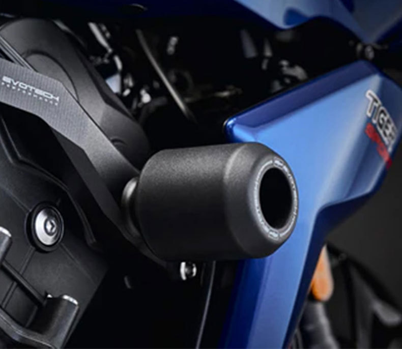 Suitable for Triumph Trident Tiger 660 Motorcycle Modified Parts Body Protection Anti-Fall Stick Anti-Fall Ball Glue