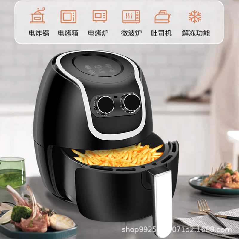 Nuevo freidor de aire inteligente multifuncional de 8 litros horno eléctrico de gran capacidad freidora eléctrica doméstica comercio mayorista transfronterizo