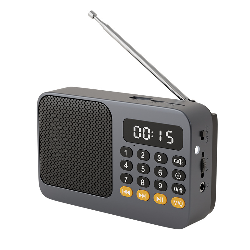 New elderly FM radio portable charging player multi-function card bluetooth speaker singing machine