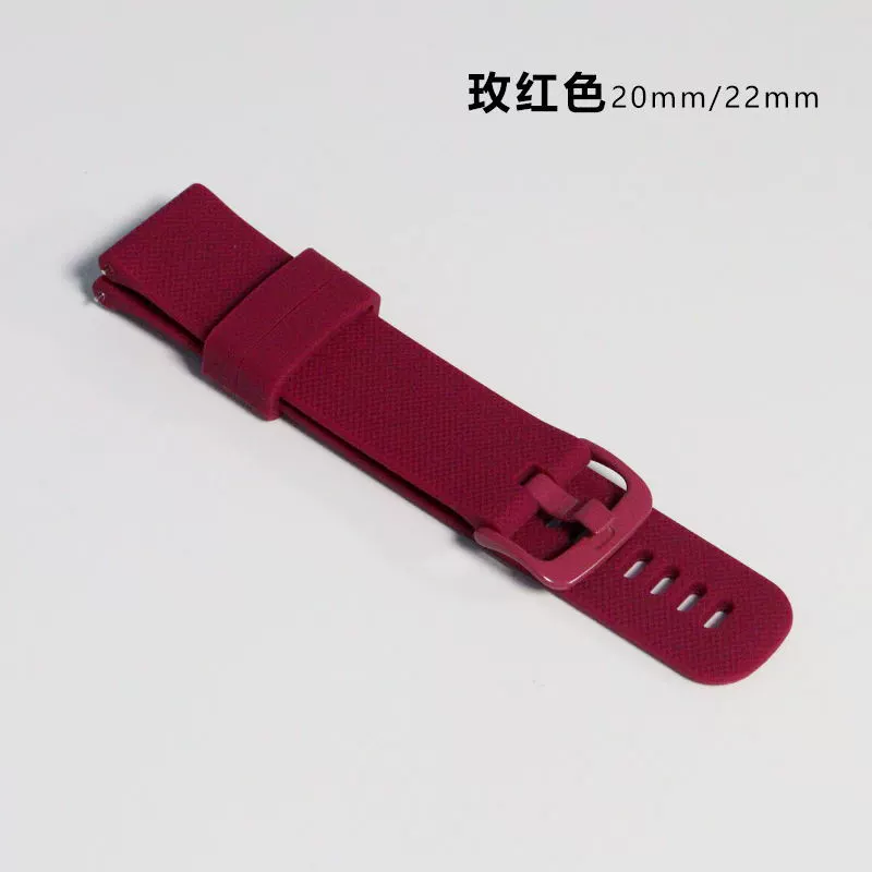 Huawei, samsung, silicone watch strap, 18mm, 20mm, 22mm