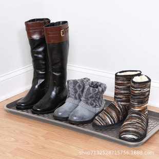 Plastic shoe tray Amazon multi-purpose plastic storage tray pet mat tray plant mat flower pot mat tray boot tray