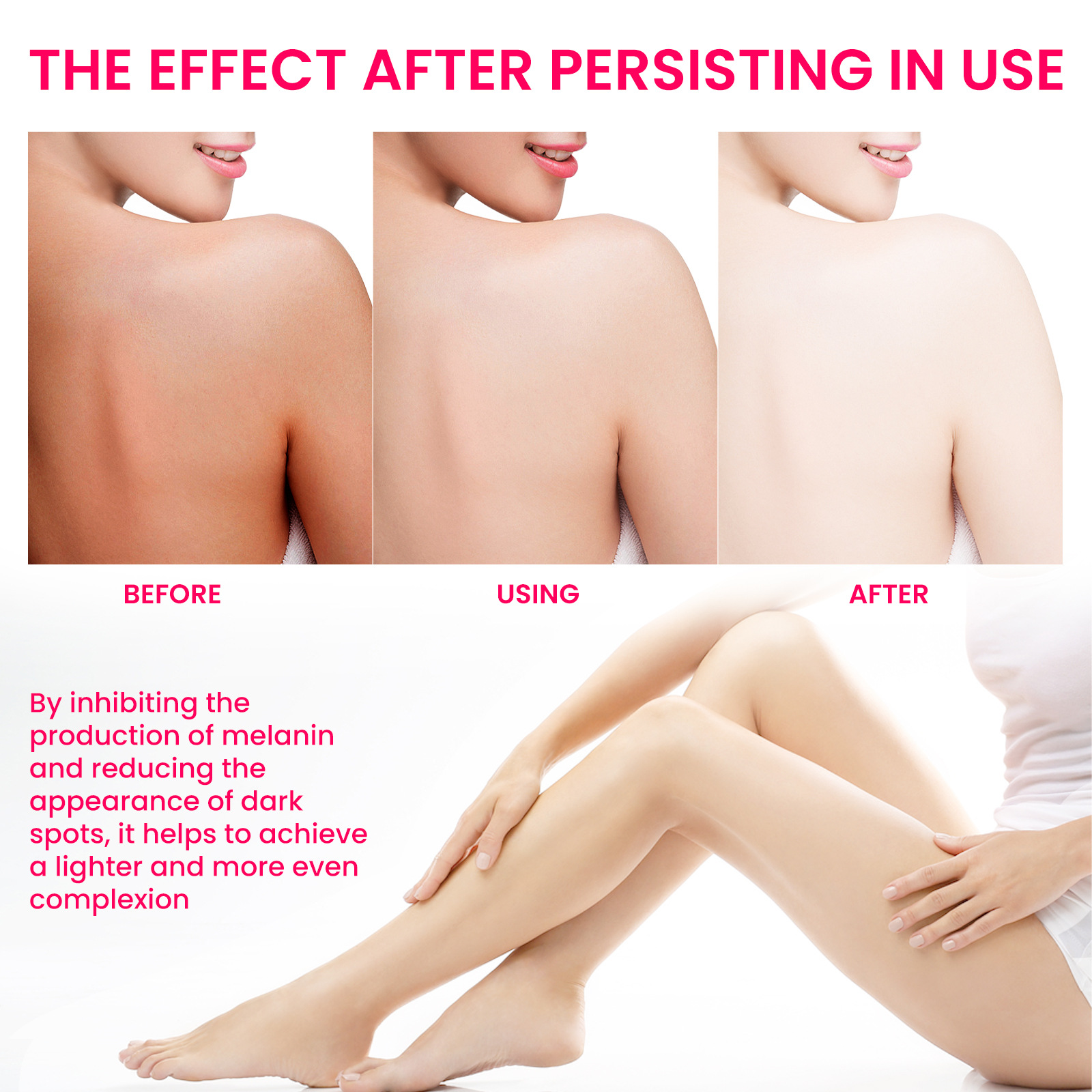 EELHOE Γυναικείο Δέρμα Beautifying esse για λεύκανση, λεύκανση και αποχρωματισμό των αρθρώσεων της μασχάλης, μελάγχρωση του δέρματος_voghion.com