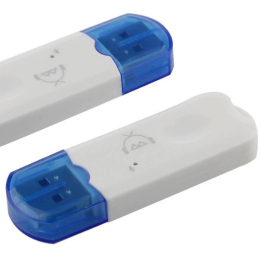 Маленькая синяя шляпа USB Bluetooth приемник беспроводной аудиоприемник с микрофоном Поддержка мобильного телефона Bluetooth громкая связь