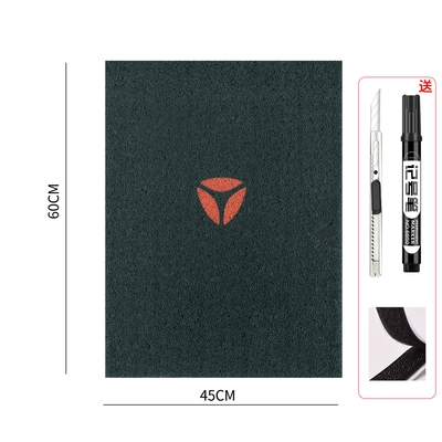 Electric car foot pad motorcycle Electric vehicle foot mat - self-cut-4560-yadi-comes-with-knife-pen-and-velcro