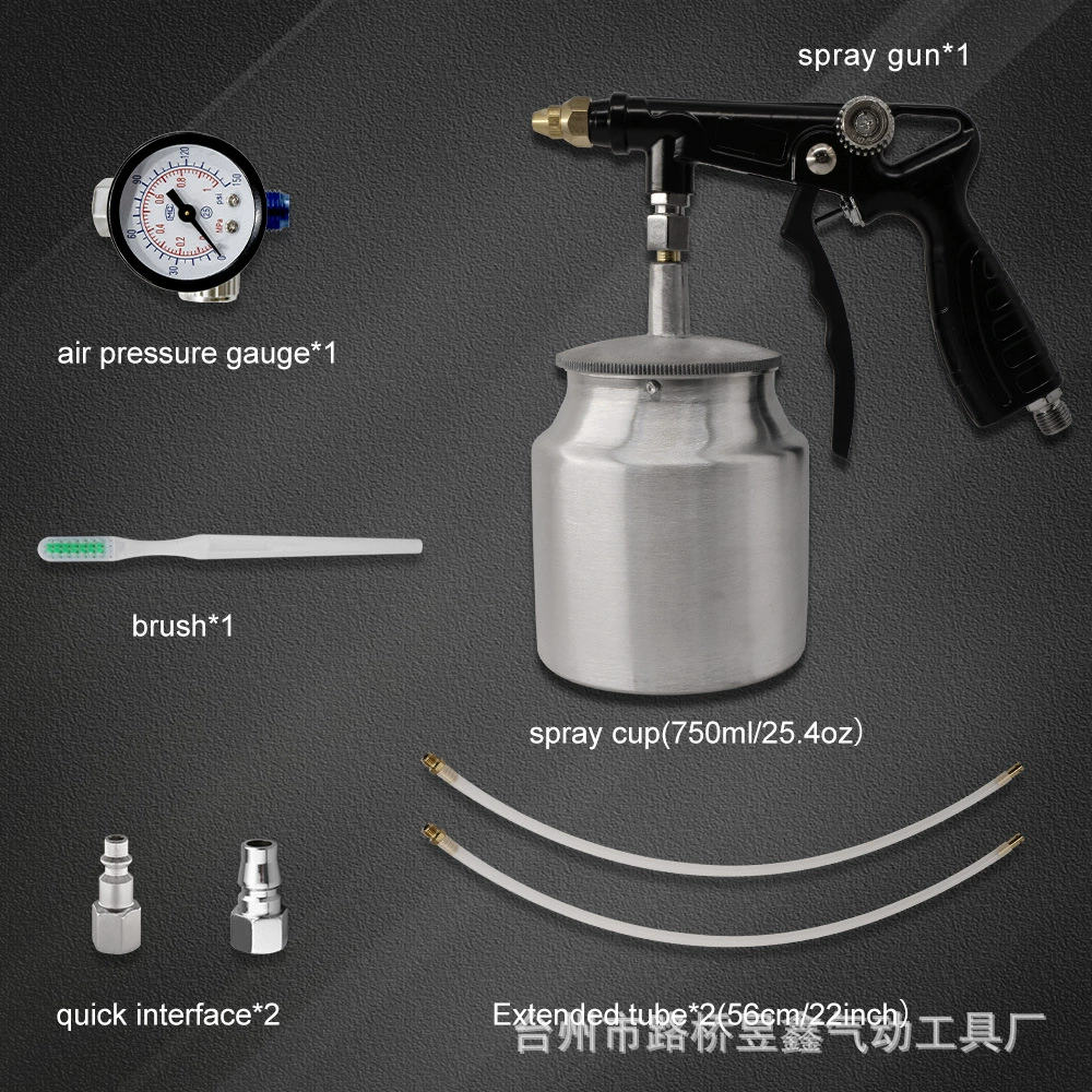Автомобильный шасси бронированный клеевой пистолет набор пневматический большой емкости антикоррозийный распылитель ручной резиновый распылитель производитель