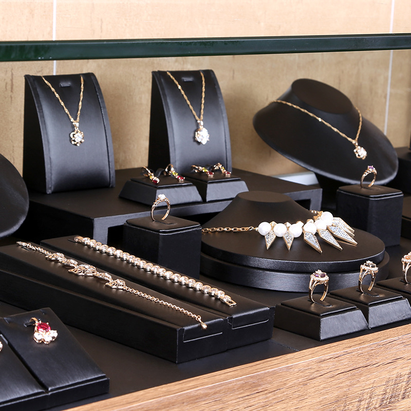 耳環架子耳墜耳釘耳飾展示架首飾展示盤珠寶展示托盤翡翠展示道具