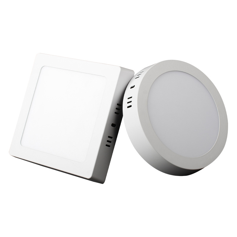 Panel de luz LED empotrado en superficie, sin necesidad de taladrar, luz de techo para entrada, pasillo, proyecto hotelero, luz de panel plano, alto brillo