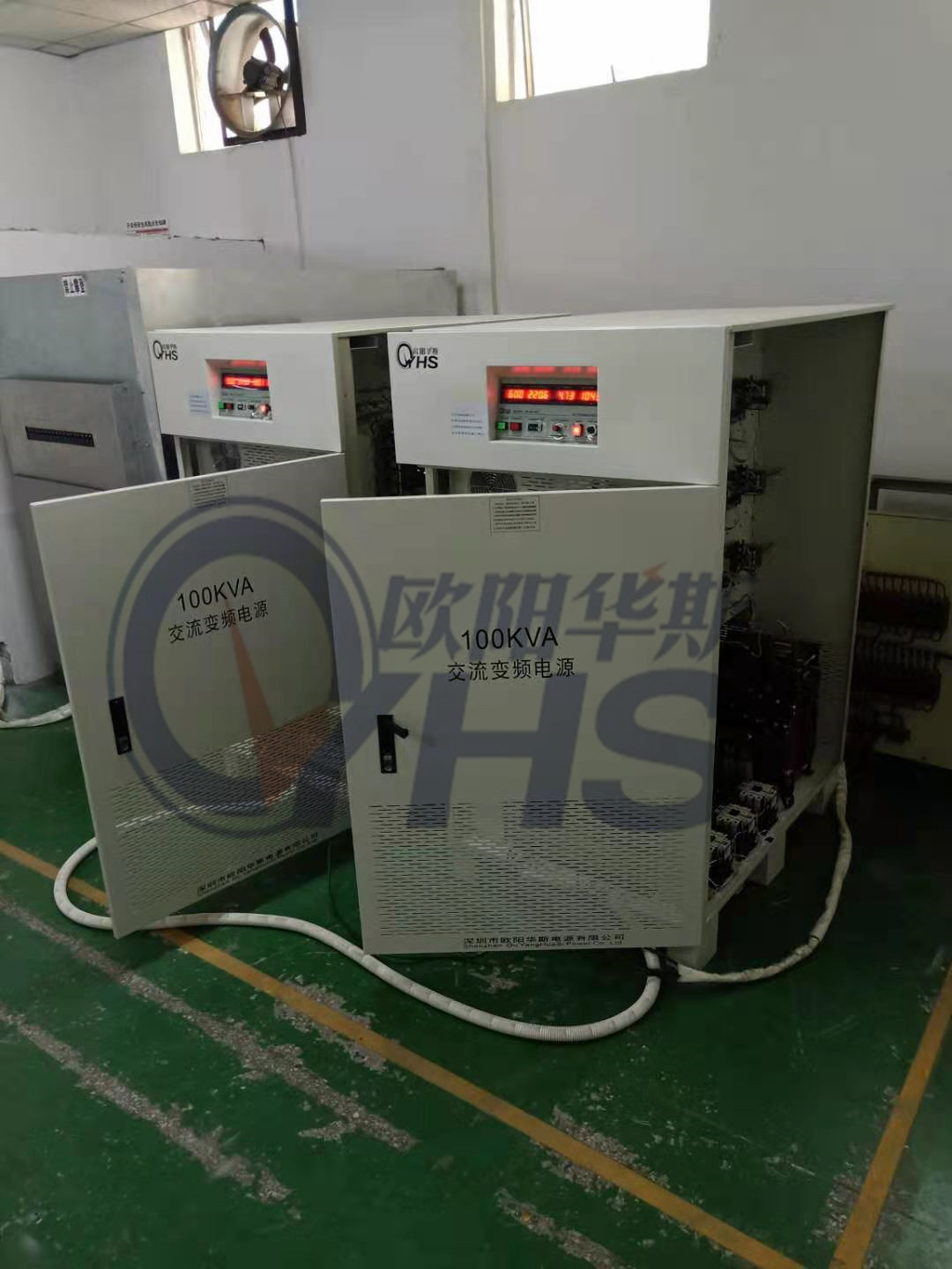����100KVA��Ƶ��Դ������̨��һ̨�����Ͼ���һ̨�����人