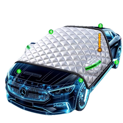 Cover, Car Front Window Anti-Frost: Car snow shield