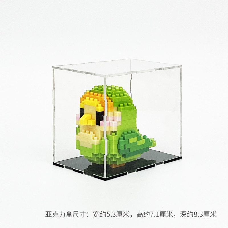 Compatible con Lego creativo lindo pájaro niña serie loro Xuanfeng lindo pájaro rompecabezas montaje bloques de construcción de juguete regalo