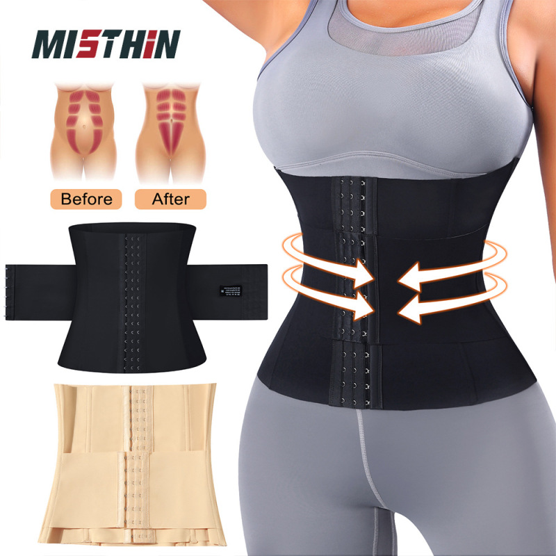 Amazon Plus Size Bodysuit Abdominal Belt Women's Waist Training Belt Waist Trainning Waist Restraint Belt