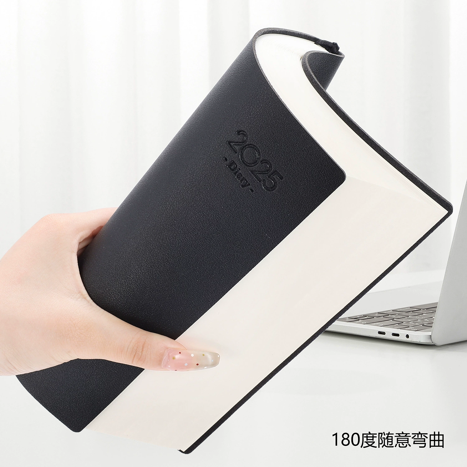 金派 2025 Calendar One Page One Page Sub -schedule Book Simple Business Office Efficiency Manual Palace Bouquet Book Book Book Book