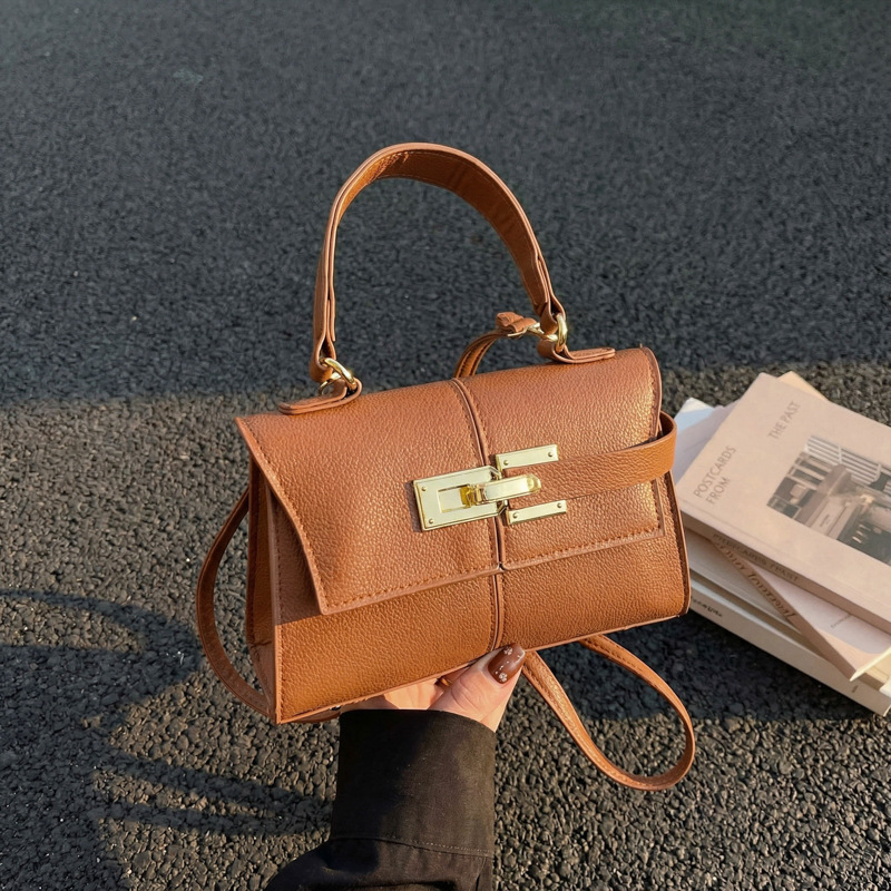 Exquisite Trapezoidal Shoulder Bag For Women, High-end Handbag_voghion.com