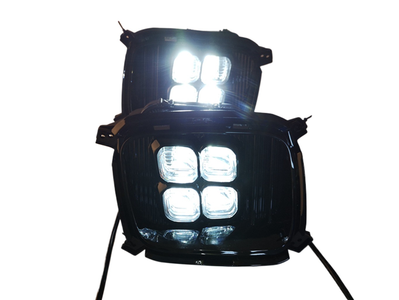 Para 12-14 KIA sorento luz diurna LED lámpara de niebla para 2014 sorento