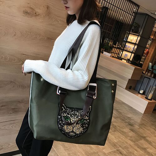New sequined short-distance travel bag Internet celebrity small luggage bag travel bag shoulder portable fitness yoga bag boarding bag
