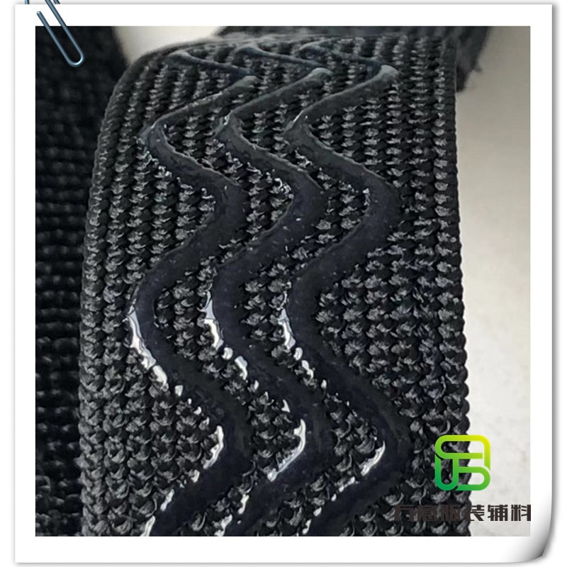 厂家直接供应硅胶防滑弹力魔术贴，滴胶魔术贴，背胶魔术贴