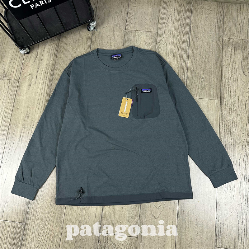 クロスボーダーの供給源であるpata巴塔の新型の偽の長袖の春と夏の秋の屋外の機能は底のシャツの男女の金を訓練します。|undefined