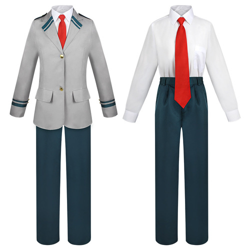 My Hero Academia Ririko Itakari cosplay outfit, Deku cosplay of My Hero Academia cosplay outfit