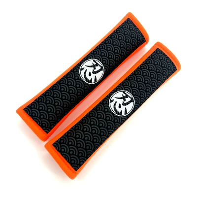 Seat belt shoulder pad | comfortable protective cover in-car supplies - ninja-orange