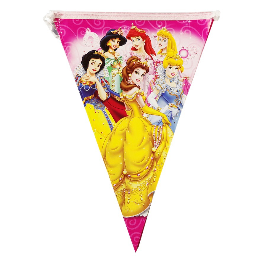 Transfronterizo seis fábricas de cumpleaños de la princesa Placa de papel de dibujos animados de los niños taza de papel vajilla Sofía decoración traje