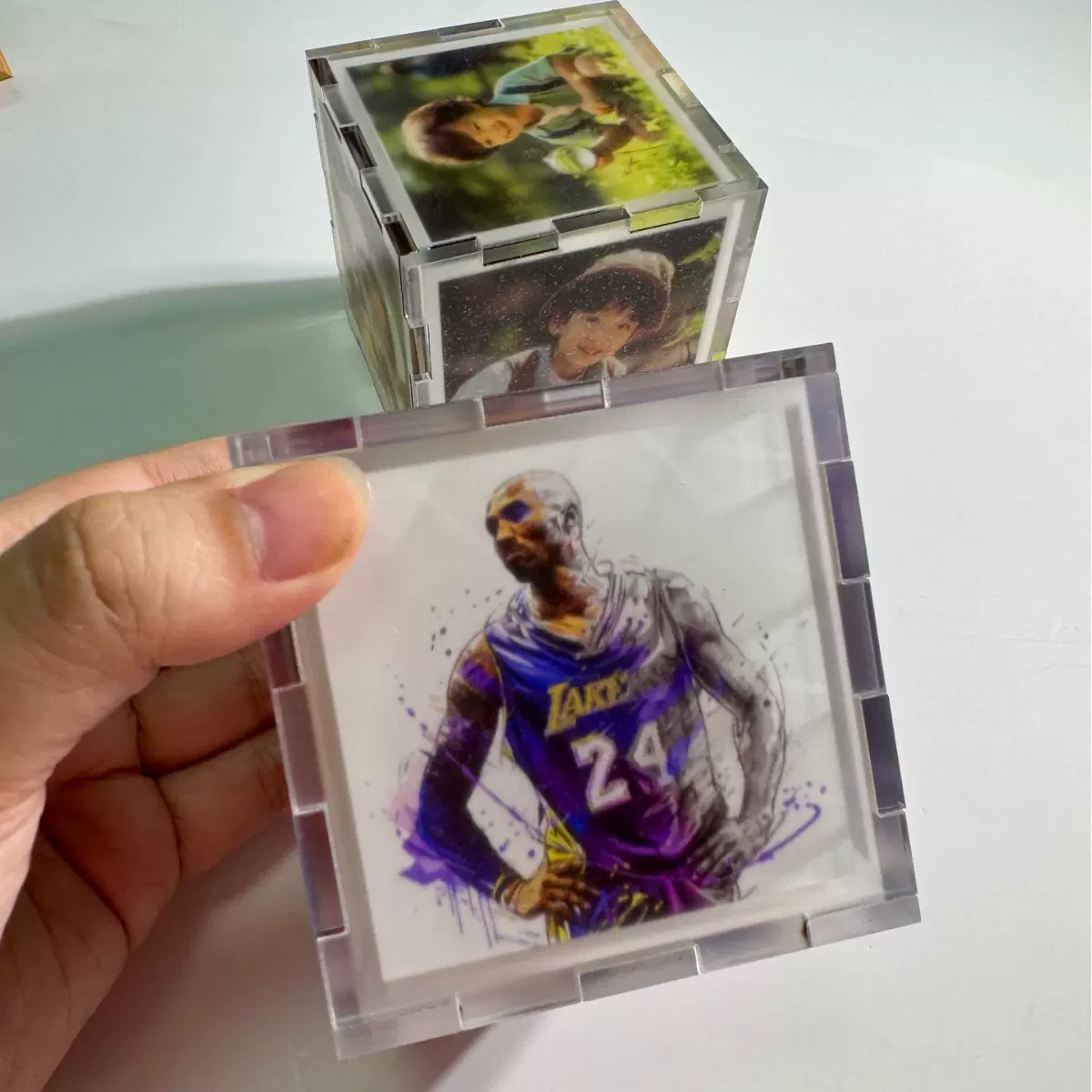 亚克力装饰UV打印 图文logo彩印定制 工厂批发八色平板定制打印