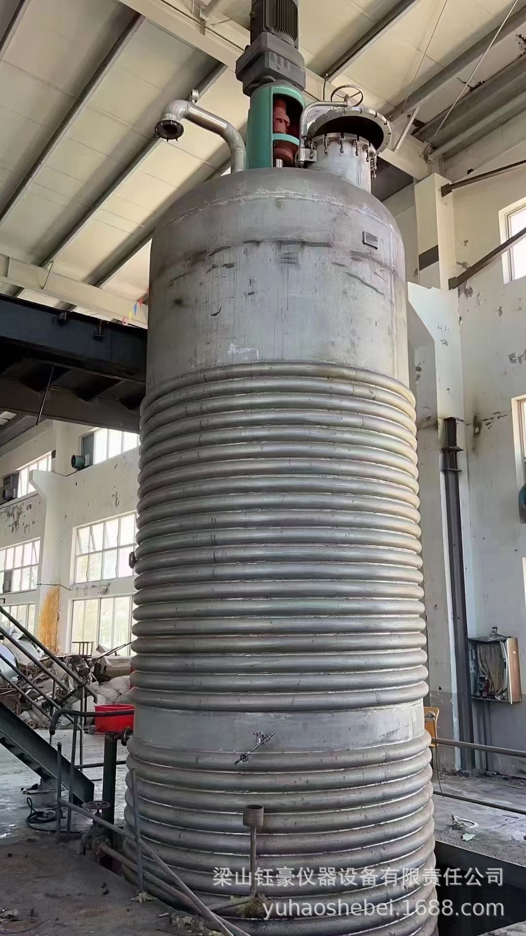 预混料三联微生物发酵罐 化工大型微生物发酵罐二手