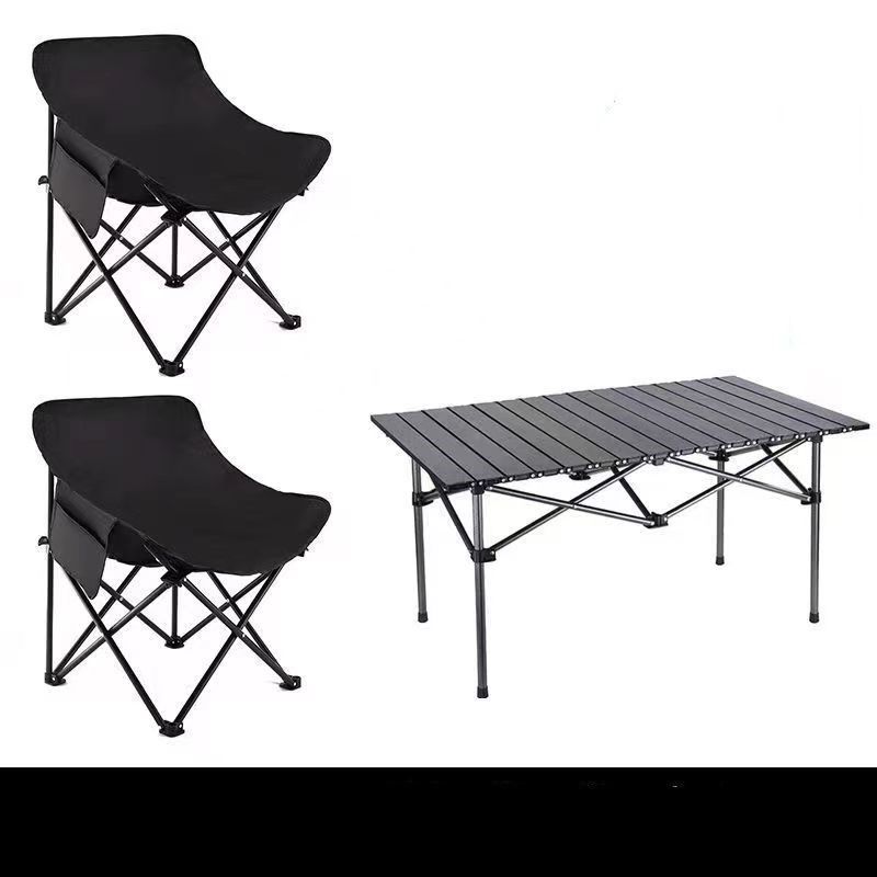 Mesa y silla al aire libre juego de silla de reclinación portátil con respaldo silla de relajación silla de descanso al aire libre dormitorio multifuncional taburete doméstico