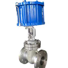 Z641W-16RL 气动不锈钢316L闸阀 图片