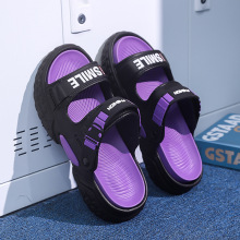 耐磨拖鞋男潮夏季2025新款外穿厚底休闲运动开车男士户外沙滩防滑