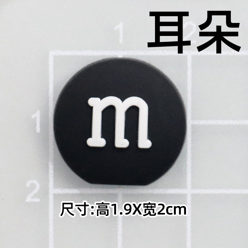 大小ミッキーミニーミッキーマウス DIY 漫画装飾アクセサリー携帯電話ケースパッチ下駄スリッパバックルステッカー|undefined