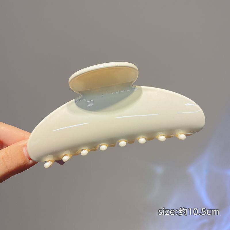 頭を痛めないフラットクリップ、女性用高級2025年新作大型カモノハシクリップ、後頭部用ヘアクリップ、ワンラインヘアクリップ|undefined