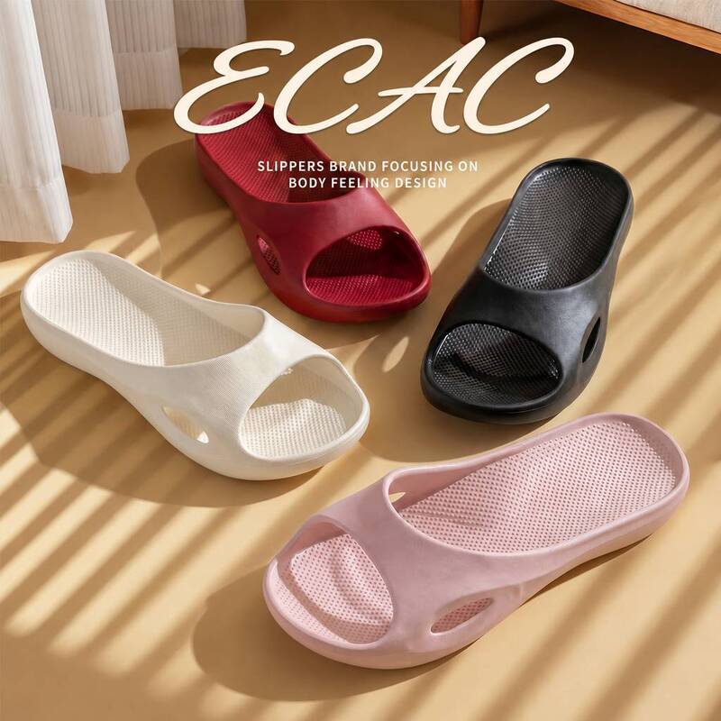 Women's Summer Slippers with Arch Support, Non-Slip, Odor-Resistant, Silent Soft-Soled Indoor Slippers Women's Summer Slippers with Arch Support, Non-Slip, Odor-Resistant, Silent Soft-Soled Indoor Slippers