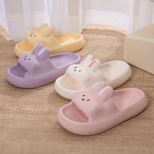 R 21270 Cartoon rabbit home slippers ��ͨ�üҾ���Ь