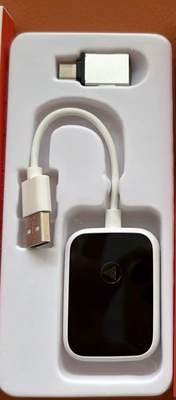 Wired Carplay Box Android Simsiz CarPlay və Android Auto - white