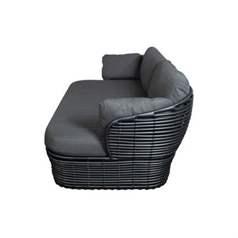 Sofá al aire libre combinación patio hotel terraza villa B & B ocio silla de mimbre exterior impermeable protector solar muebles de ratán