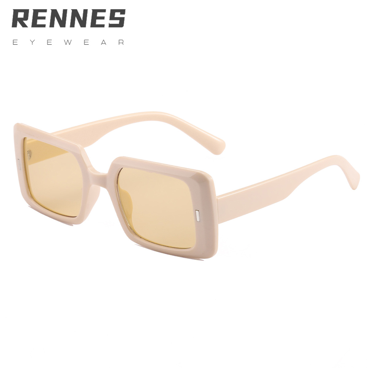2021 nuevas gafas de sol cuadradas de moda europeas y americanas moda personalizada mi nail sunglasses gafas de sol de moda transfronterizas
