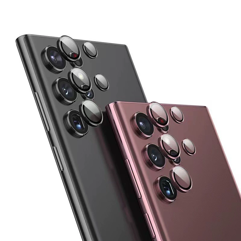 Samsung, совместимые металлические очки, алмазная защитная линза, S23, S23 Plus, S23, S22