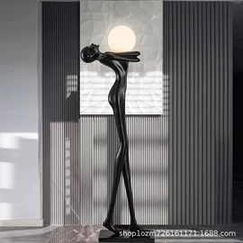 吊灯;落地灯;客厅落地摆件