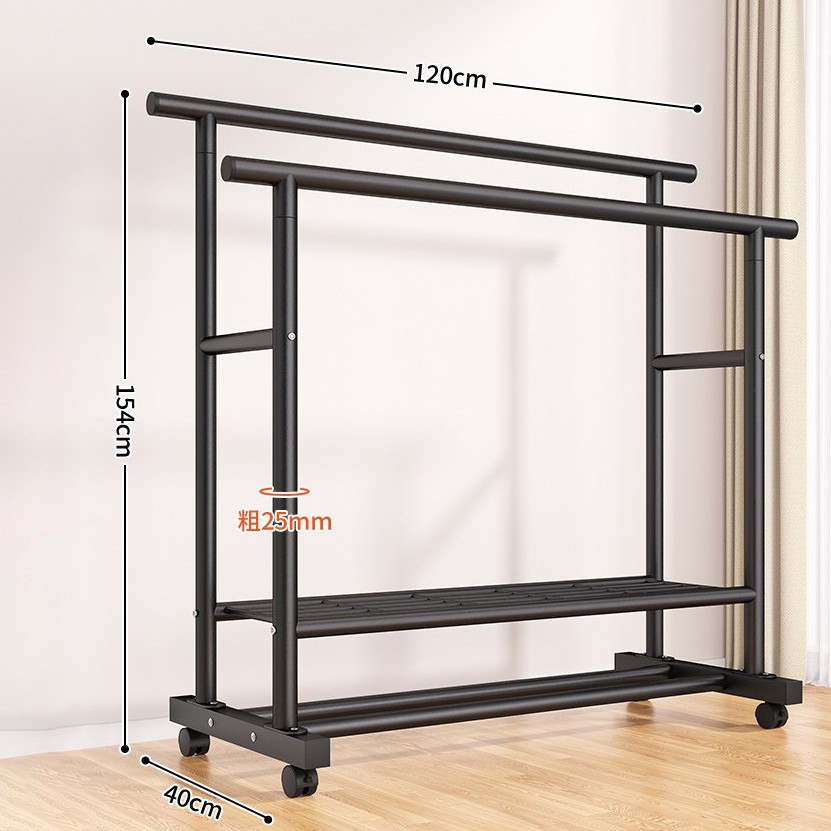 25튜브-더블폴더블레이어+휠-블랙120