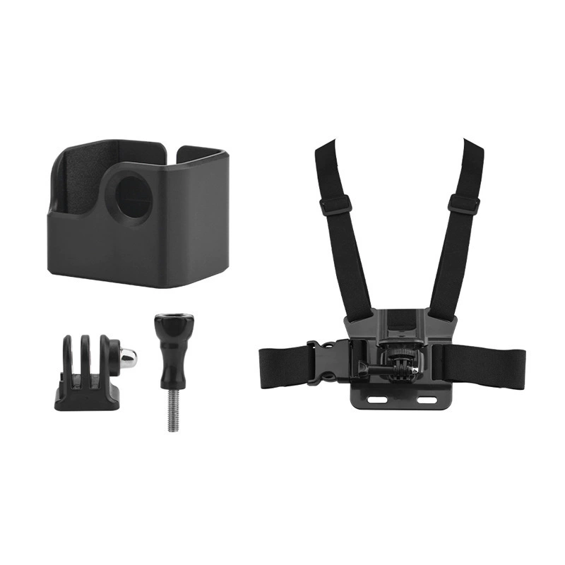 BRDRC Suitable for DJI OSMO POCKET 3 protective frame base chest strap backpack clip adapter frame accessories