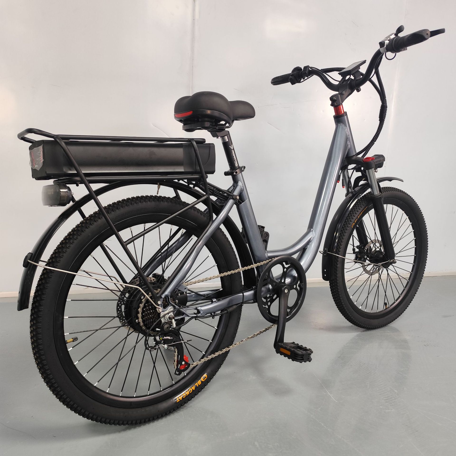 26 inch Electric Bicycle Lightweight Step-Through Mountain Bike