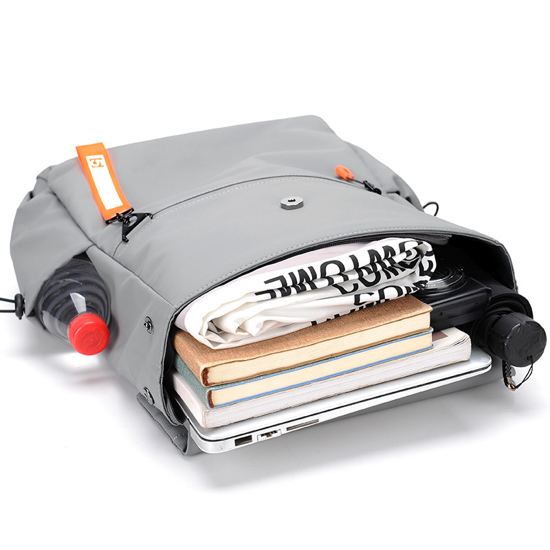 Zaino minimalista in nylon, nuovo zaino per computer con alta capacità, zaino da trasporto_voghion.com