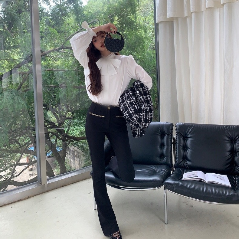 Elite elegant design shirt with bow
