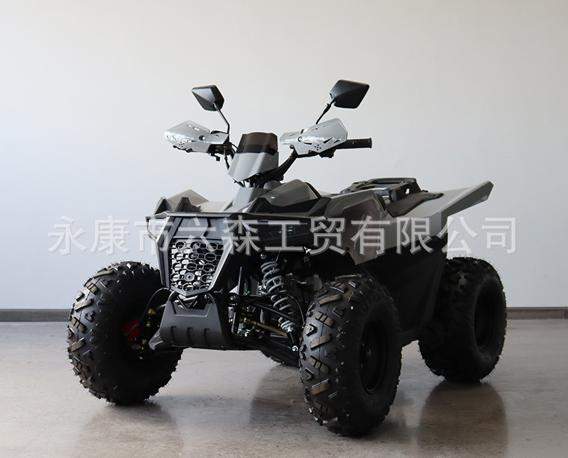 Cross-Border All-Terrain Four-Wheel Off-Road Beach Motorcycle Atv125-150Cc Xiaoba Long Fuel-Powered Electric Vehicle for Children and Adults