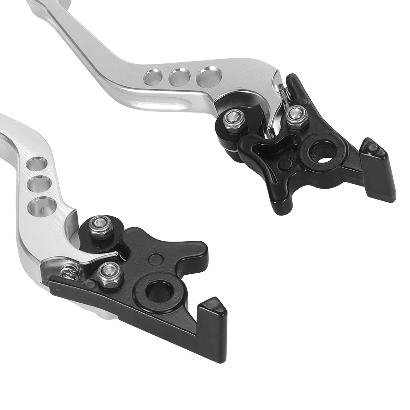Motorcycle Cnc Accessories Modified for Fuxi Qiao Ge Dual Disc Brake Handlebar Horn Adjustable Electric Vehicle Brake Lever